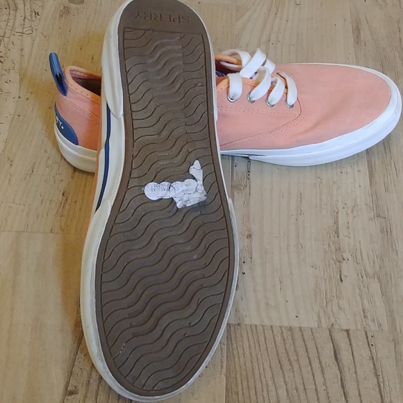 Sperry Top Sliders Running Shoes in Peach - Picture 5 of 8